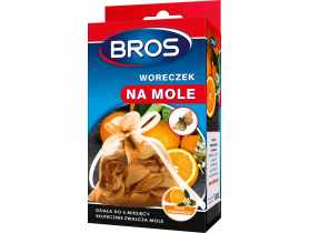 Woreczek na mole kwiat pomarańczy BROS