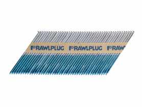 Gwoździe gładkie ocynkowane 2,8x63 mm, 3300 sztuk, 3 gazy, do gwoździarki WW90CH/WW90II RAWLPLUG