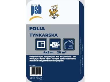 Zdjęcie: Folia tynkarska 4x5 m PSB