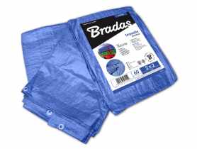 Plandeka wzmacniana Blue 4 x 8 m, 60g BRADAS