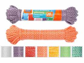 Sznur do bielizny pleciony 3mm, 20m SIMPLE SOLUTIONS