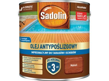 Zdjęcie: Olej antypoślizgowy impregnacyjny Mahoń 4,5L SADOLIN