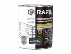 Gruntoemalia prosto na rdzę połysk RAL7016 0,75L RAFIL