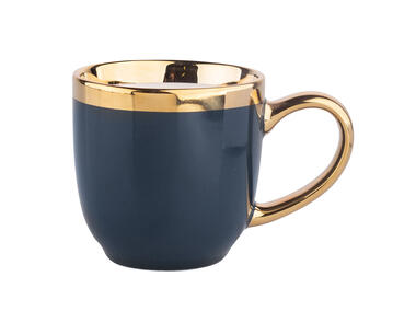 Zdjęcie: Kubek Aurora Gold 300 ml ciemny granat ALTOMDESIGN