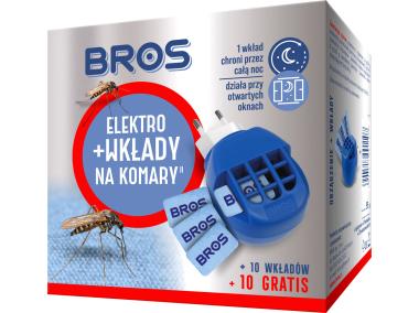 Zdjęcie: Elektryczny odstraszacz komarów elektrofumigator BROS