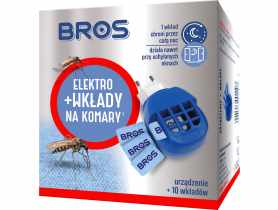 Elektryczny odstraszacz komarów elektrofumigator BROS