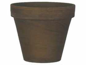 Donica prosta basalt 14x16 cm CERMAX