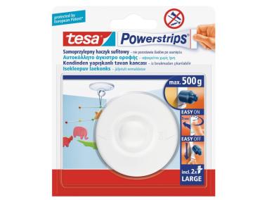 Zdjęcie: Haczyk samoprzylepny Powerstrips sufitowy, biały TESA