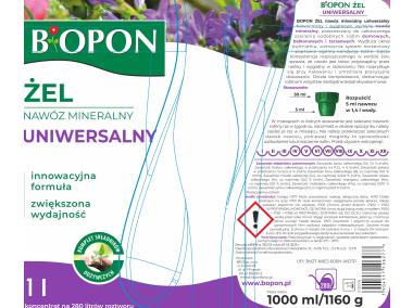 Zdjęcie: Żel nawóz mineralny uniwersalny 1 L BOPON
