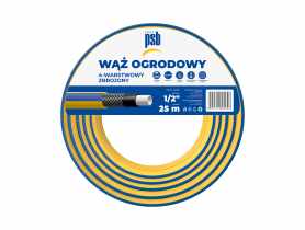 Wąż ogrodowy 4 warstwowy 1/2 - 25 m PSB