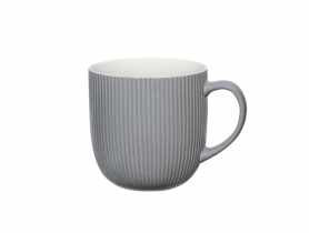 Kubek Curly 360 ml ciemny szary AMBITION