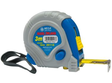 Zdjęcie: Miara zwijana 10 m - 32 mm- 3 stopery MEGA