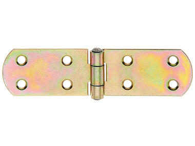 Zdjęcie: Zawias skrzyniowy pasywacja żółta 156x35x2 mm ALBERTS