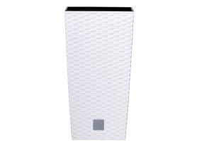 Doniczka Rato square biały 325x325x610 mm PROSPERPLAST