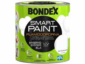 Farba plamoodporna biały trochę szary 4,5 L BONDEX SMART PAINT