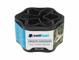 Obrzeże ogrodowe czarne 10 cm x 9 m CELLFAST