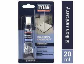 Silikon sanitarny bezbarwny 20 ml TYTAN PROFESSIONAL