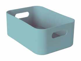 Organizer MakeUp 21,5x15x,8,5 cm niebieski UNIGLOB