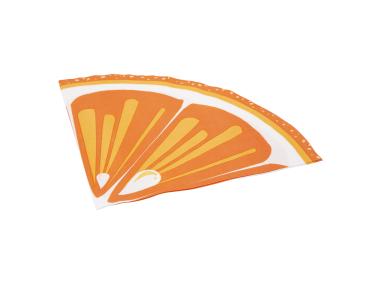 Zdjęcie: Komplet serwetek papierowych Tropicana składanych średnica 32 cm dekoracja pomarańcza ALTOM DESIGN