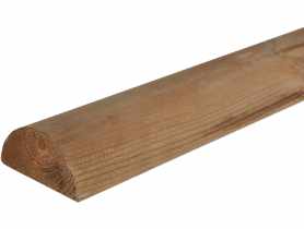 Rygiel półpalisada 7x250 cm brąz SOBEX