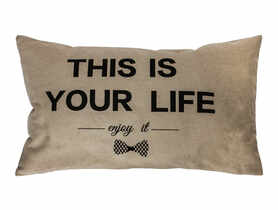 Poduszka dekoracyjna This is your life 30x50 cm BBK