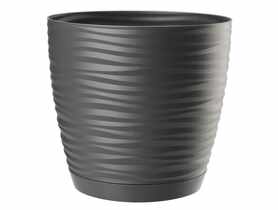 Doniczka Sahara Petit 15 cm antracyt VERDENIA