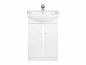 Zestaw Nice szafka z umywalką 50 cm lakierowany front DEFTRANS