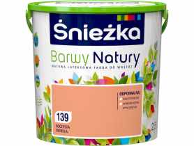 Farba Barwy Natury soczysta morela 139 2,5L ŚNIEŻKA