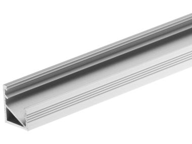 Zdjęcie: Kształtownik kątowy 30 do taśmy LED 14x16,5 mm - 2 m srebrny CEZAR