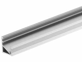 Kształtownik kątowy 30 do taśmy LED 14x16,5 mm - 2 m srebrny CEZAR