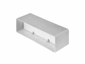 Łącznik kanału płaskiego z zaworem zwrotnym 60x120 AWENTA