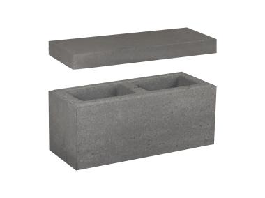 Zdjęcie: System ogrodzeniowy Murro daszek 5x20x50,4 cm paloma POLBRUK