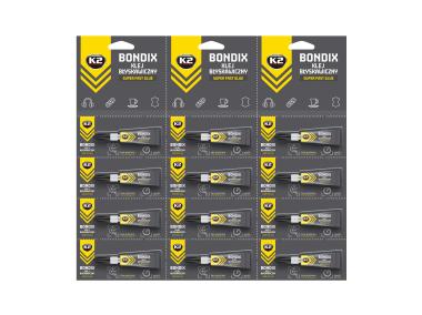 Zdjęcie: Klej błyskawiczny Bondix 3 g K2