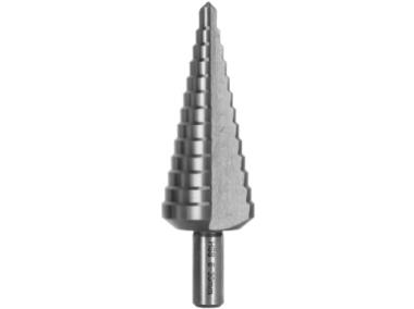 Zdjęcie: Wiertło stopniowe HSS fi 6-30 mm, skok 2 mm STALCO PERFECT