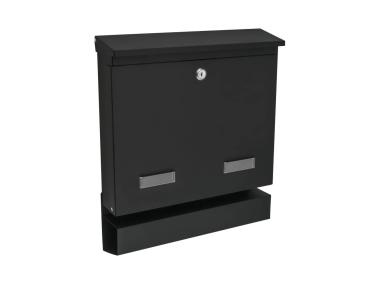 Zdjęcie: Skrzynka na listy Largos C4 z tubą czarny mat METRO
