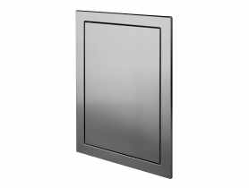Drzwiczki rewizyjne metalowe 20x30 klik-klak inox VELITE