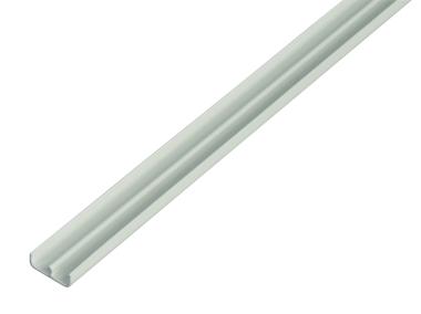 Zdjęcie: Profil prowadzacy dół PVC biały 1000x6,5x5x16 mm ALBERTS
