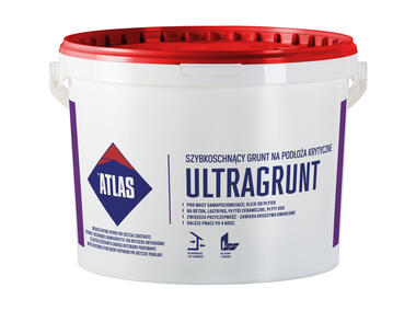Zdjęcie: Grunt szybkoschnący na podłoża krytyczne 5 kg Ultragrunt ATLAS