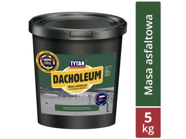 Zdjęcie: Masa asfaltowa do renowacji dachów Dacholeum 5 kg TYTAN PROFESSIONAL