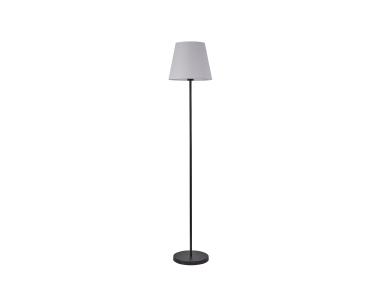 Zdjęcie: Lampa podłogowa Artemis czarna podstawa, biały abażur ADRILUX