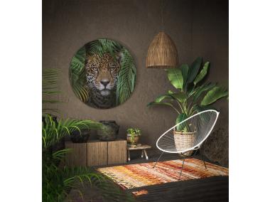Zdjęcie: Obraz Glas Ringart. 70 cm Gr018 Jungle STYLER