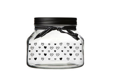Zdjęcie: Pojemnik szklany With Love 1,5 L ALTOMDESIGN