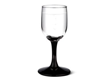 Zdjęcie: Kieliszek do wódki 35 ml z czarną nóżką ALTOMDESIGN