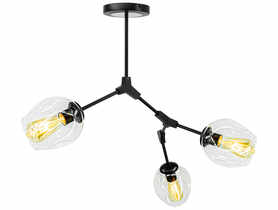 Lampa sufitowa Boston 1962/3 black - TR ELEM