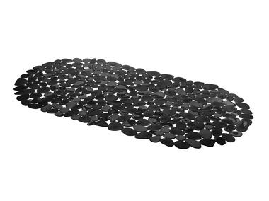Zdjęcie: Mata łazienkowa Pebble 35x68 cm czarna ALSEA