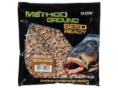 Zdjęcie: Ziarno method ground ready mix 3 pszenica, pęczak, konopie 0,5 kg JAXON