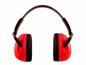 Nauszniki przeciwhałasowe rozkładane SNR 26,8 dB DEDRA