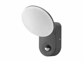 Oprawa ogrodowa z czujnikiem ruchu Riolit LED 15 W szara ORNO