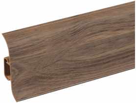 Listwa przypodłogowa PVC Premium Classic 22x59 mm; 2,20 m Dąb Zamkowy Mat CEZAR