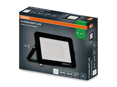 Zdjęcie: Oprawa oświetleniowa LED FL Lux 30 W 840 IP65 BK OSRAM